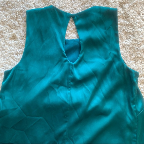 Muse Satin Ruffle Dress - Picture 3 of 4